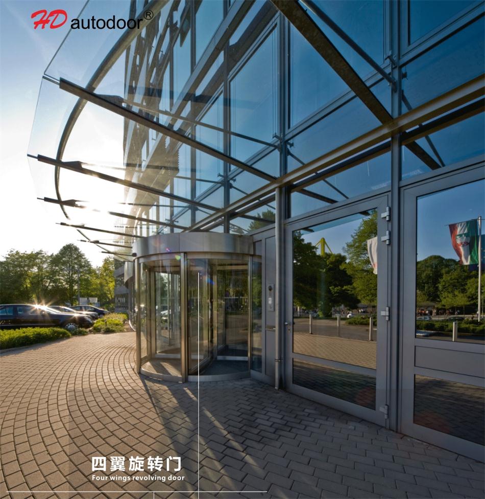 兩翼、三翼、四翼旋轉(zhuǎn)門：青島恒達(dá)自動門(圖5)