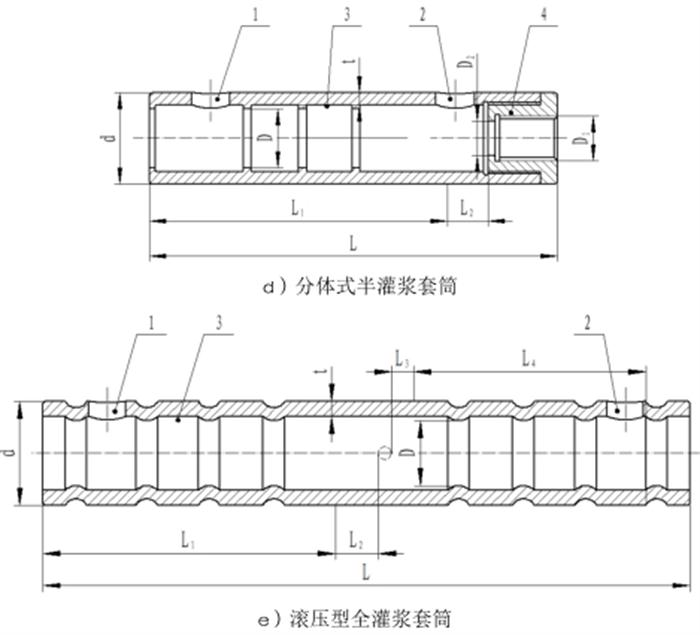 預制剪力墻板縱向受力鋼筋：【鋼筋套筒灌漿連接接頭】(圖10)