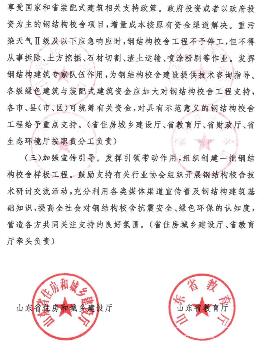 鋼結(jié)構(gòu)校舍建設(shè) 政策扶持知多少！(圖5)